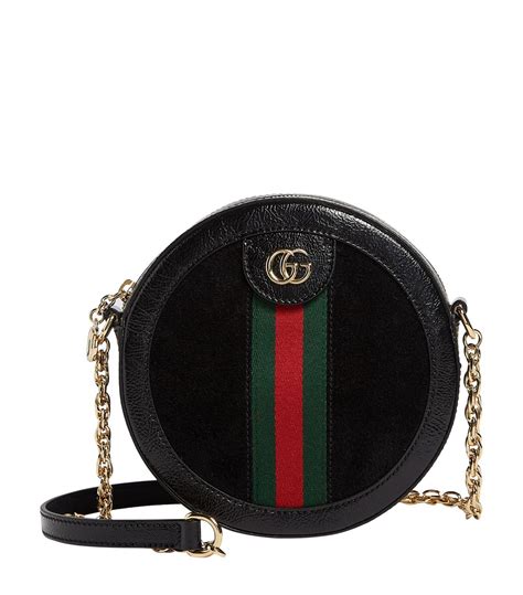 gucci black round bag|ophidia mini shoulder bag gucci.